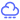 Cloud loading icon