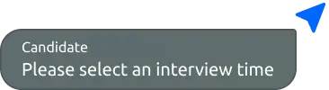 select an interview time